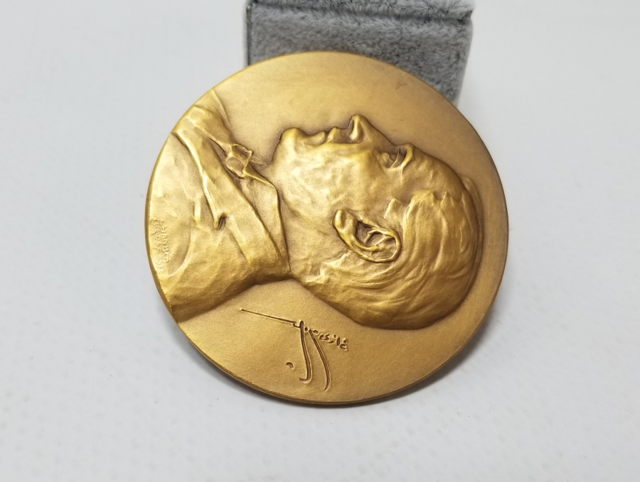 OSMANLICA GAZİ MUSTAFA KEMAL İMZALI BÜYÜK BOY ATATÜRK MADALYON