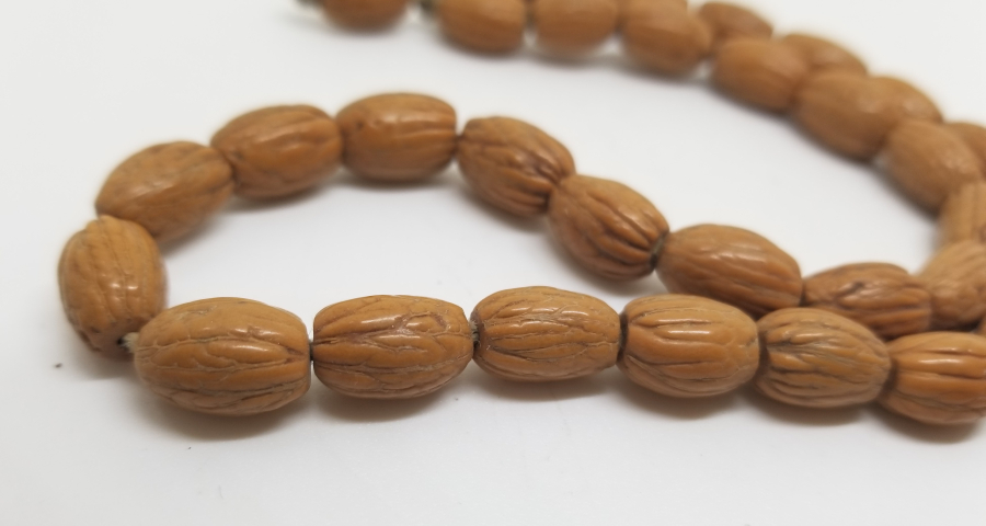 OSMANLI DÖNEMİ ZEYTİN ÇEKİRDEĞİNDEN YAPILMIŞ 33LÜ TESPİH