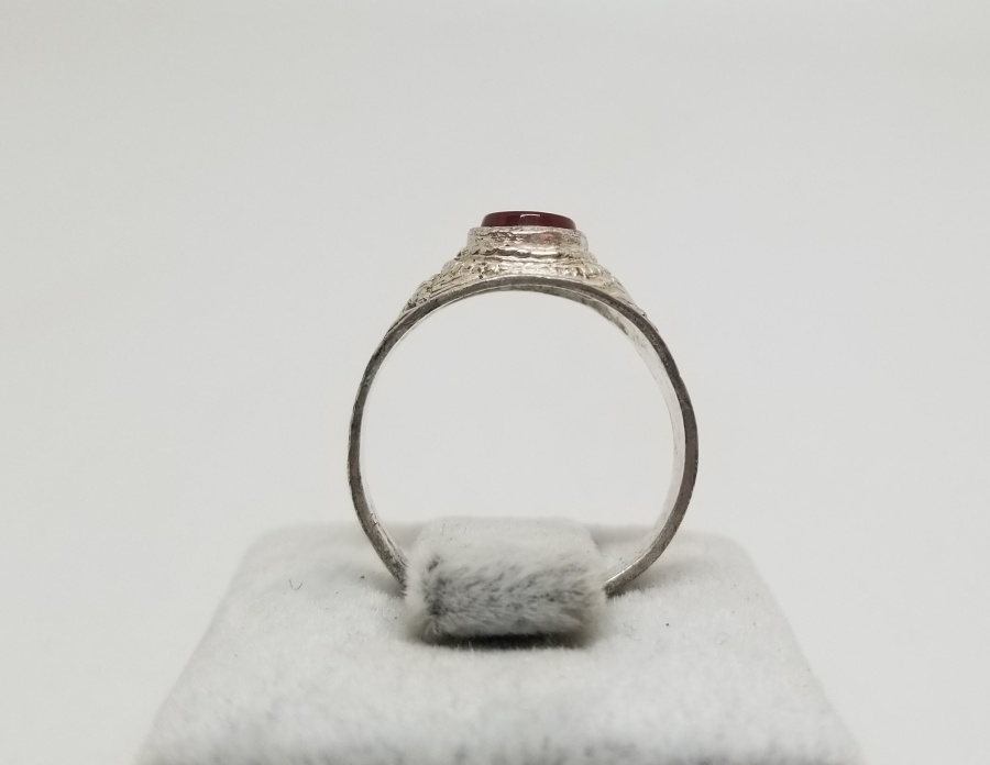 KABARTMA İŞÇİLİKLİ VE HAC HATIRASI GÜMÜŞ YÜZÜK