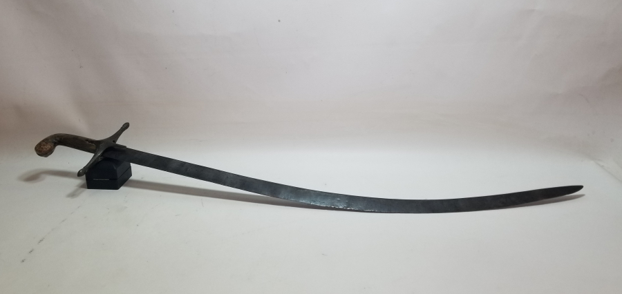 OSMANLI DÖNEMİ BOYNUZ SAPLI AKINCI KILICI