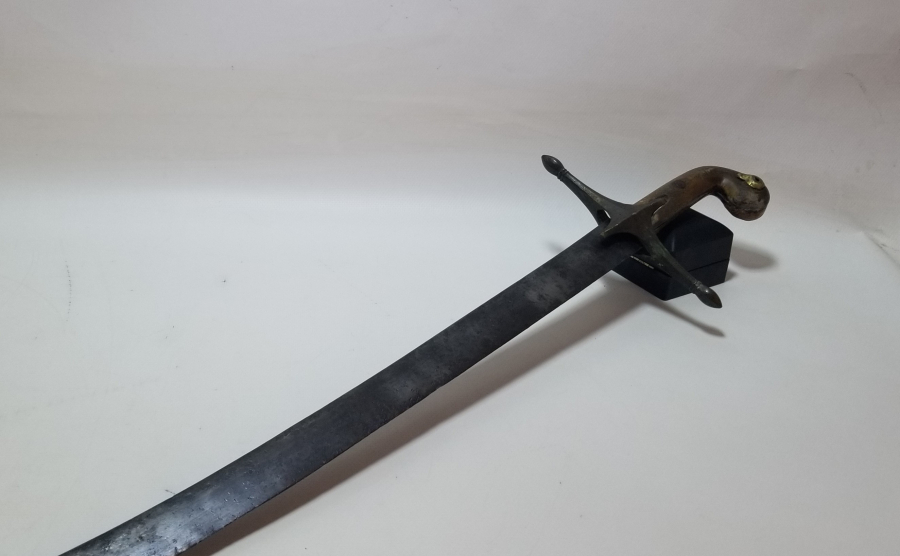 OSMANLI DÖNEMİ BOYNUZ SAPLI AKINCI KILICI
