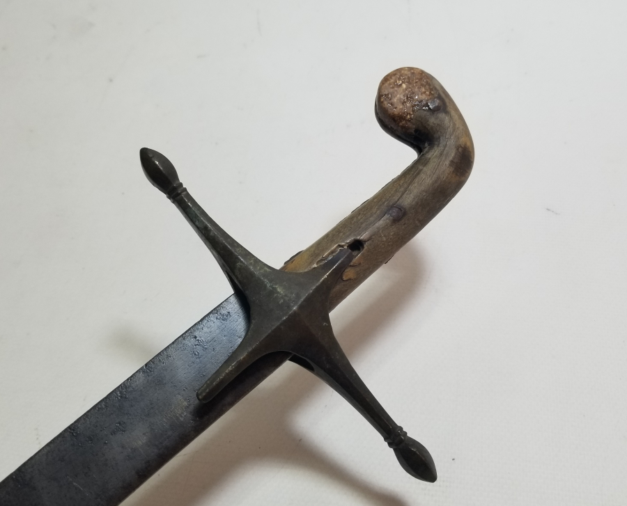 OSMANLI DÖNEMİ BOYNUZ SAPLI AKINCI KILICI