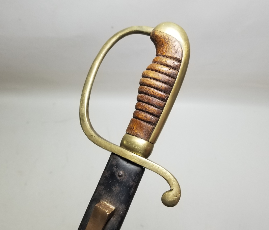 OSMANLI DÖNEMİ ALLAH BİZİMLE YAZILI NADİR BOYDA TOPÇU KILICI - TOPÇU SUBAYI'NIN SON SAVUNMA KILICI