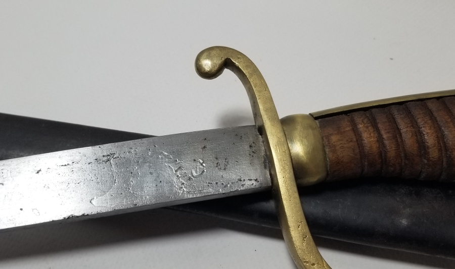 OSMANLI DÖNEMİ ALLAH BİZİMLE YAZILI NADİR BOYDA TOPÇU KILICI - TOPÇU SUBAYI'NIN SON SAVUNMA KILICI