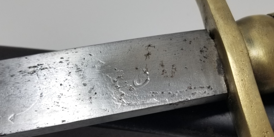 OSMANLI DÖNEMİ ALLAH BİZİMLE YAZILI NADİR BOYDA TOPÇU KILICI - TOPÇU SUBAYI'NIN SON SAVUNMA KILICI