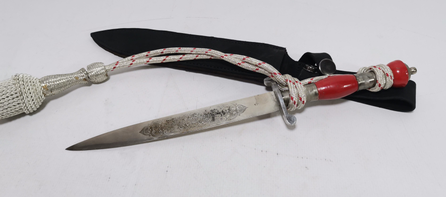 ÜZERİ OSMANLICA YAZILI NADİR TİPTE SUBAY MEÇİ