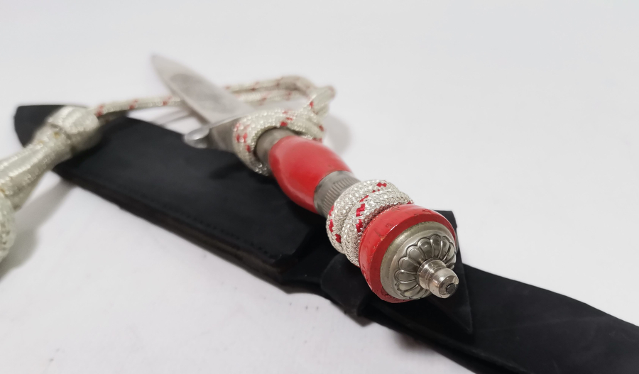 ÜZERİ OSMANLICA YAZILI NADİR TİPTE SUBAY MEÇİ