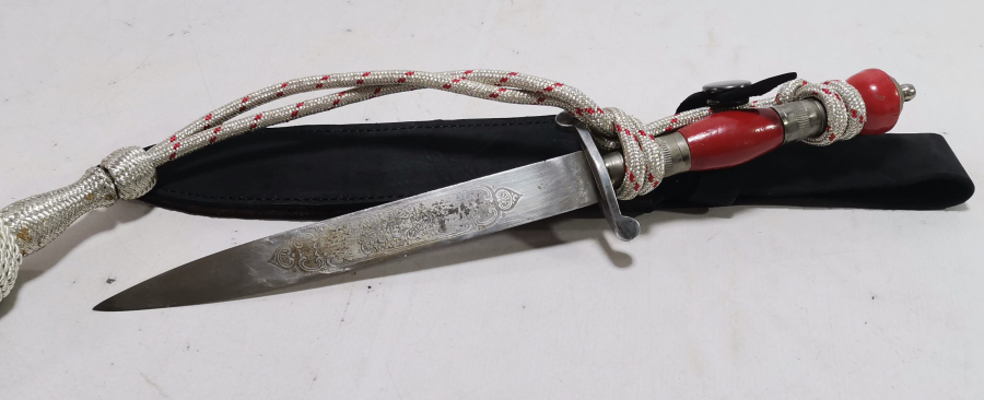 ÜZERİ OSMANLICA YAZILI NADİR TİPTE SUBAY MEÇİ