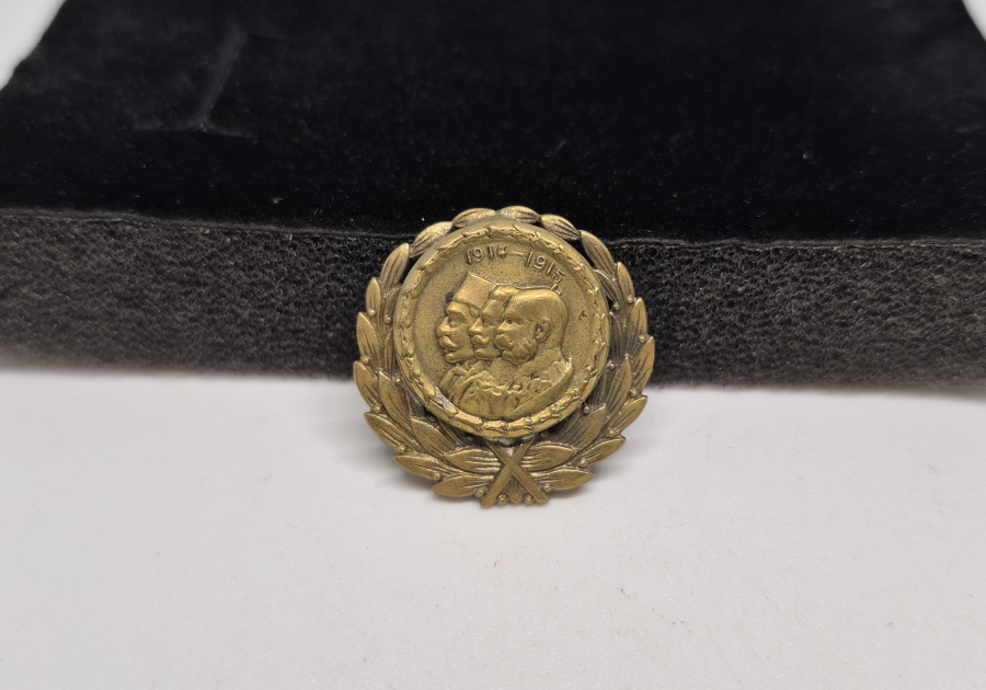 1. DÜNYA SAVAŞI DÖNEMİ NADİR ÜÇLÜ İTTİFAK ROZET