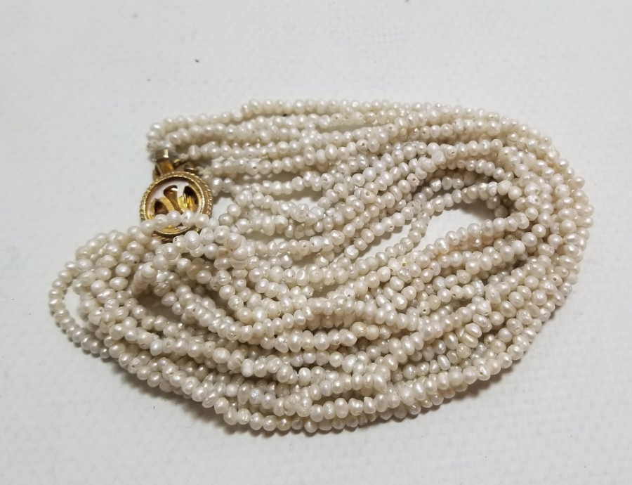 OSMANLI DÖNEMİ KÜTAHYA YÖRESİ KUM İNCİ GERDANLIK