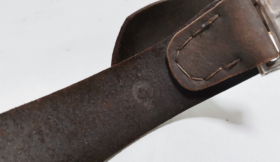 AY YILDIZLI VE ÇİL KONDİSYONDA ÇOK NADİR OSMANLI SUBAY KEMERİ