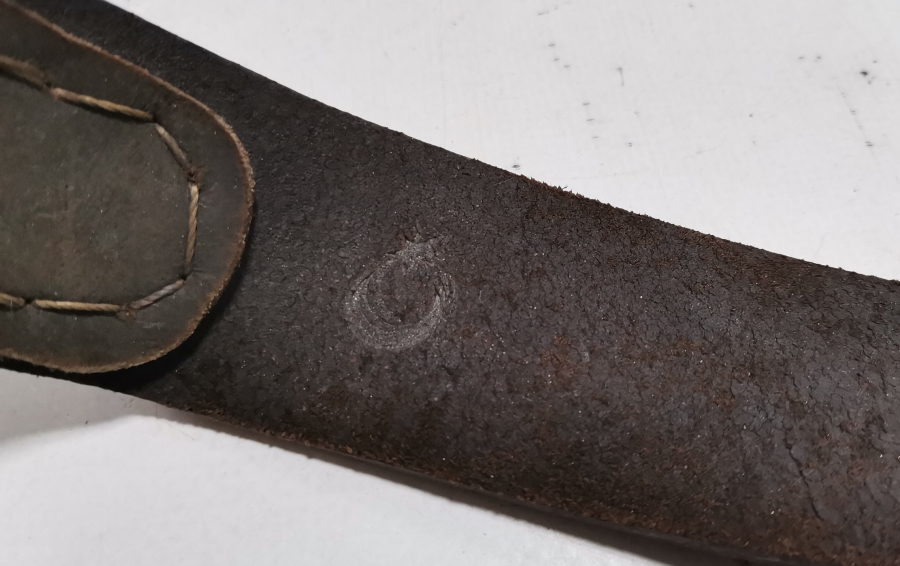 AY YILDIZLI VE ÇİL KONDİSYONDA ÇOK NADİR OSMANLI SUBAY KEMERİ