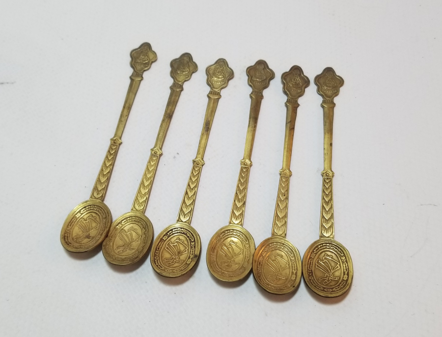 MEVLANA GÖRSELLİ KONYA HATIRASI ÇAY KAŞIĞI TAKIMI