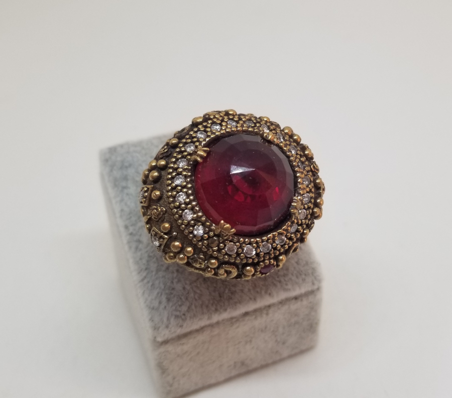 OVAL FORMLU BÜYÜK BOY HÜRREM MODEL YÜZÜK