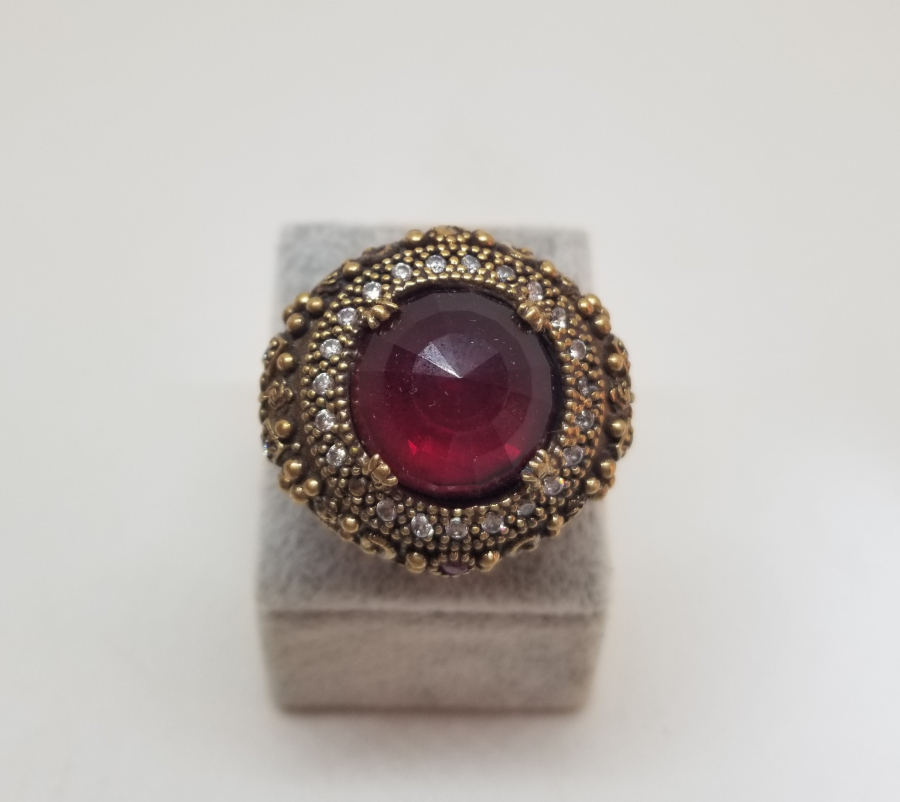 OVAL FORMLU BÜYÜK BOY HÜRREM MODEL YÜZÜK