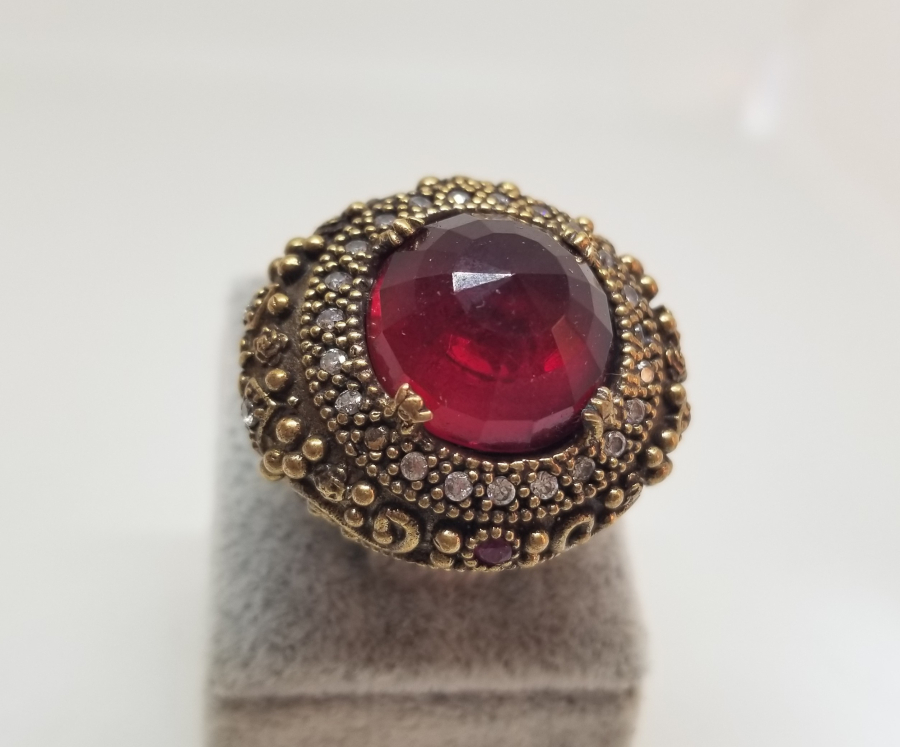 OVAL FORMLU BÜYÜK BOY HÜRREM MODEL YÜZÜK