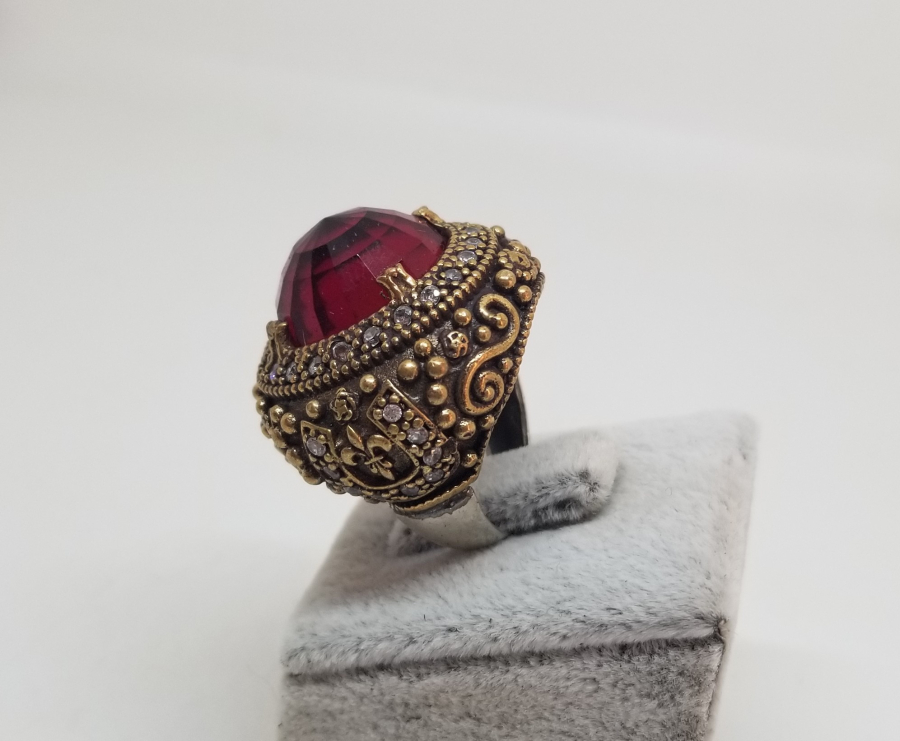 OVAL FORMLU BÜYÜK BOY HÜRREM MODEL YÜZÜK