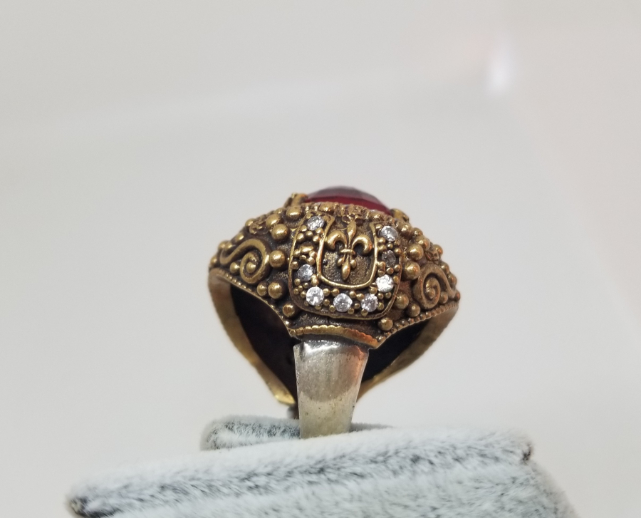 OVAL FORMLU BÜYÜK BOY HÜRREM MODEL YÜZÜK