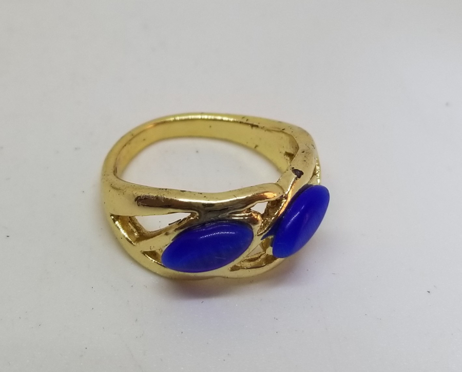 ALTIN KAPLAMA BİJUTERİ YÜZÜK