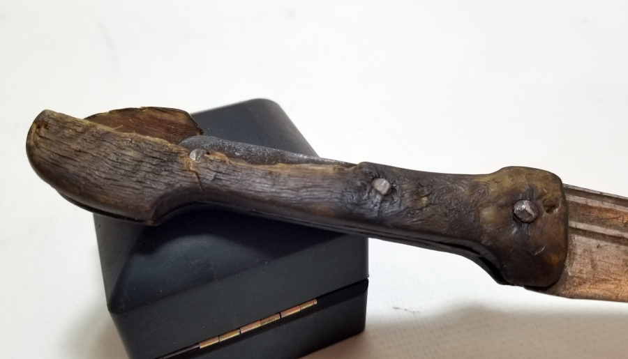 NADİR TİPTE OSMANLI DÖNEMİ YALMANLI KABADAYI KAMASI