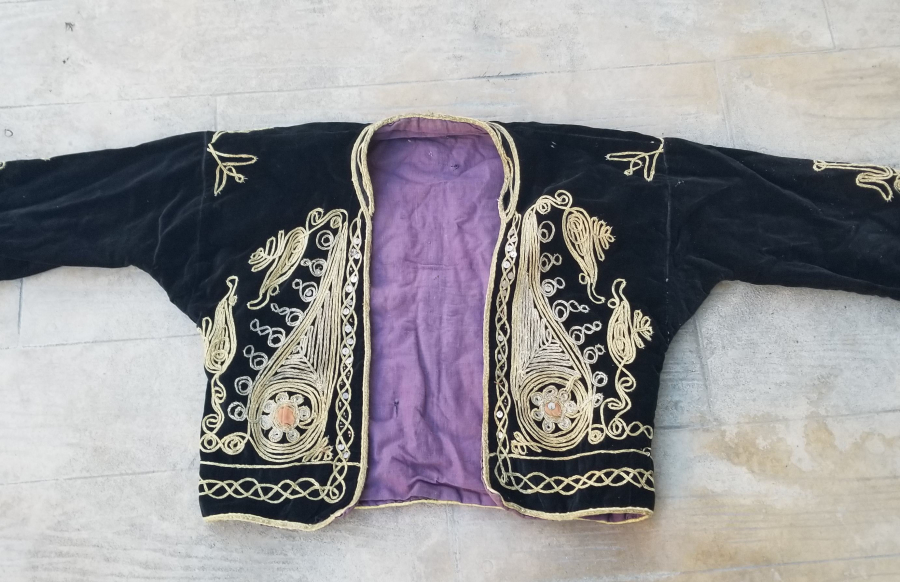 OSMANLI DÖNEMİ SIRMA İŞÇİLİKLİ GELİN CEPKENİ