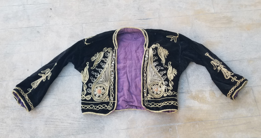 OSMANLI DÖNEMİ SIRMA İŞÇİLİKLİ GELİN CEPKENİ