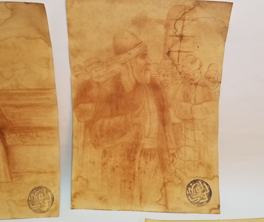 BASKI DERVİŞ GÖRSELLİ PANO LOTU