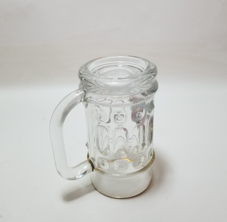 1983 TARİHLİ HATIRA BÜYÜK BOY CAM TANKART - BİRA BARDAĞI