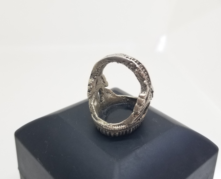 HZ ALİ'YE İTHAFLI AKİK TAŞLI ÖZEL YAPIM YÜZÜK