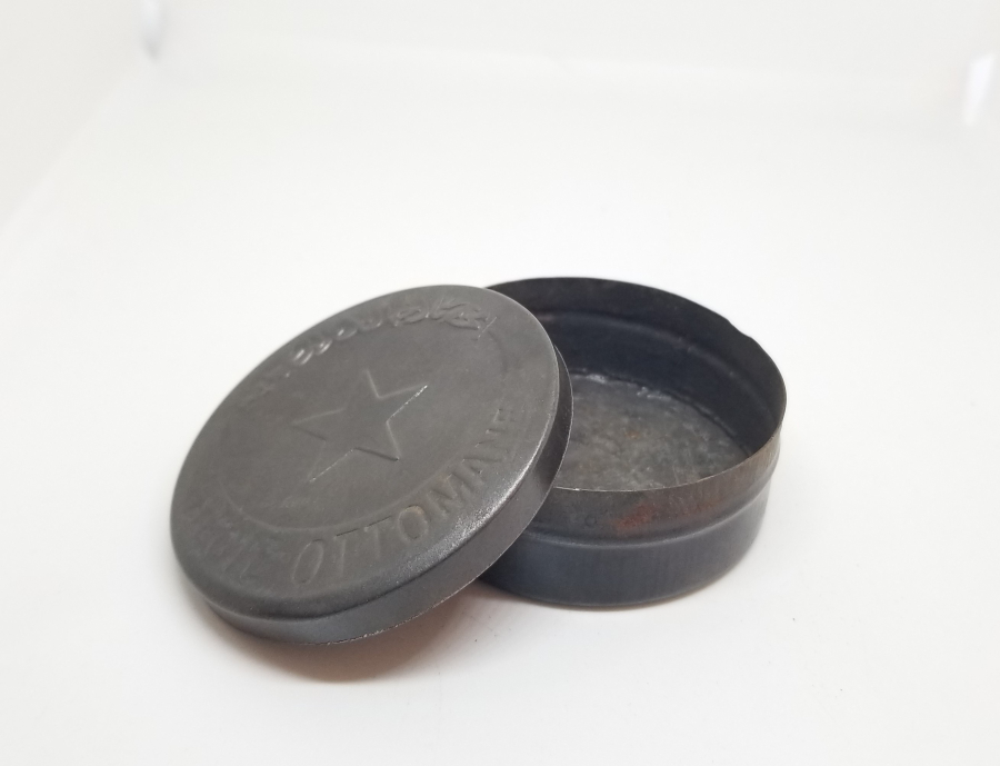 ÜZERİ OSMANLICA YAZILI NADİR ENFİYE KUTUSU