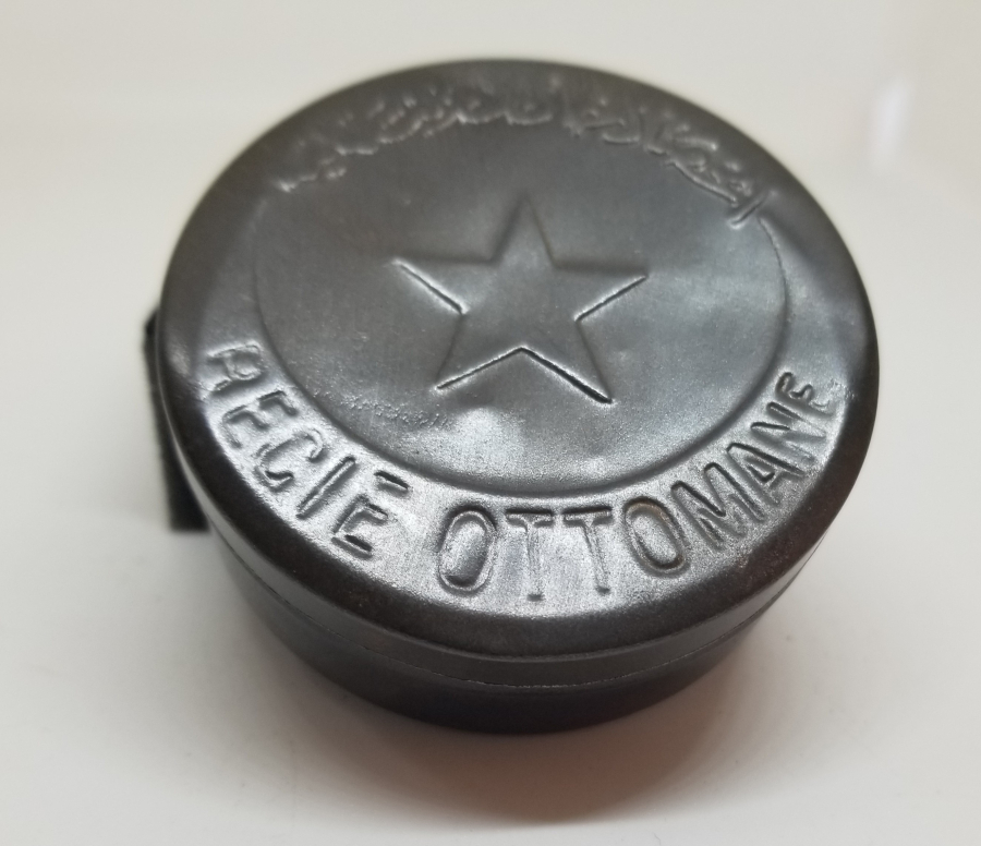 ÜZERİ OSMANLICA YAZILI NADİR ENFİYE KUTUSU