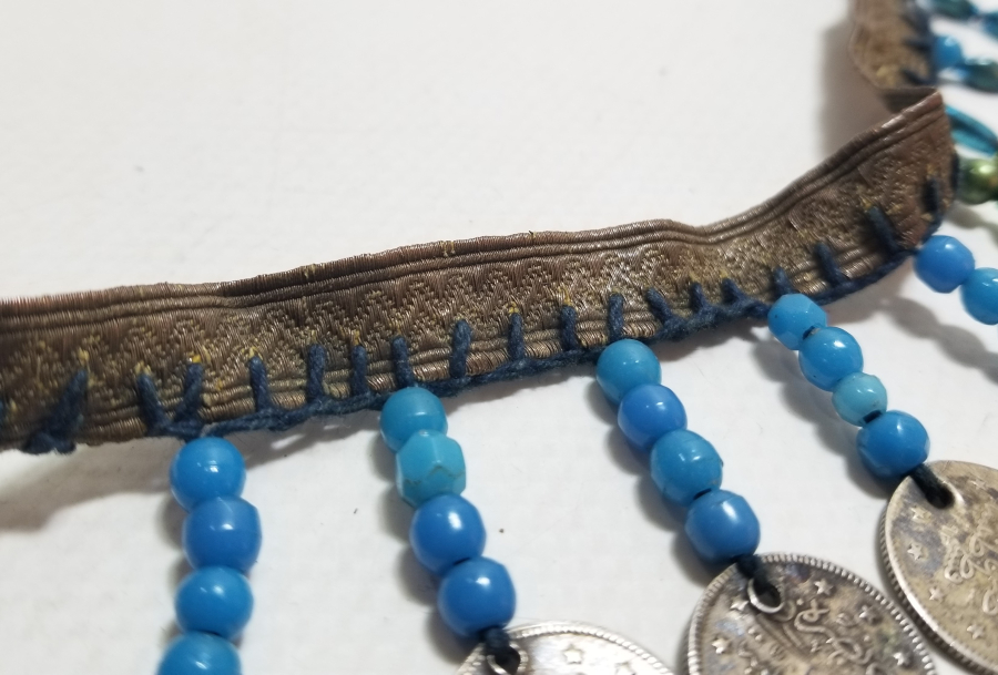 MEHMET REŞAT VE ABDÜLHAMİD HAN DÖNEMİ GÜMÜŞ 2 KURUŞLARDAN YAPILMIŞ OSMANLI GELİN ALINLIĞI