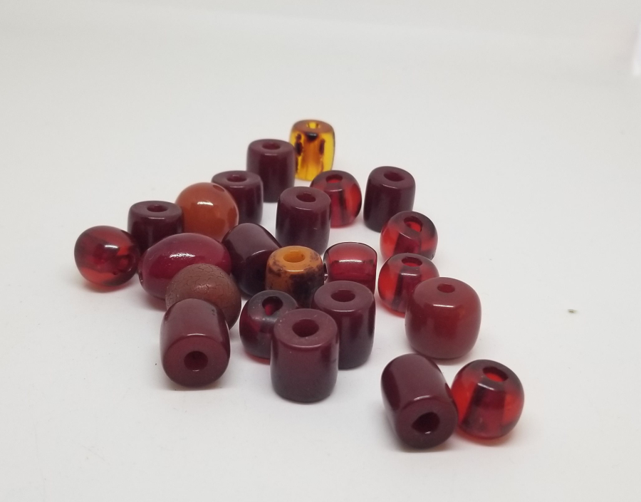 OSMANLI DÖNEMİ KATALİN VE KEHRİBAR TESPİH HABBELERİ LOTU