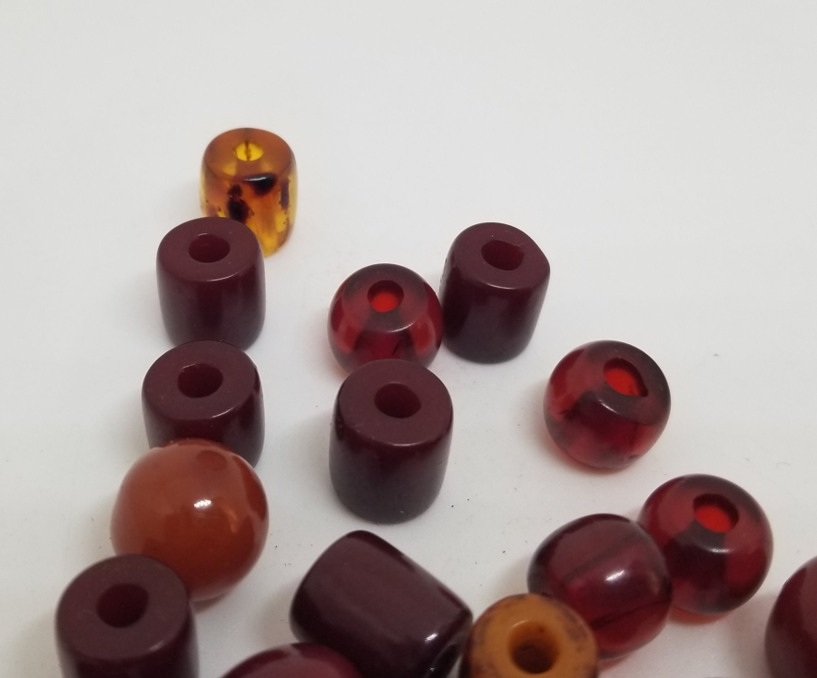 OSMANLI DÖNEMİ KATALİN VE KEHRİBAR TESPİH HABBELERİ LOTU