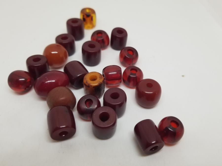 OSMANLI DÖNEMİ KATALİN VE KEHRİBAR TESPİH HABBELERİ LOTU