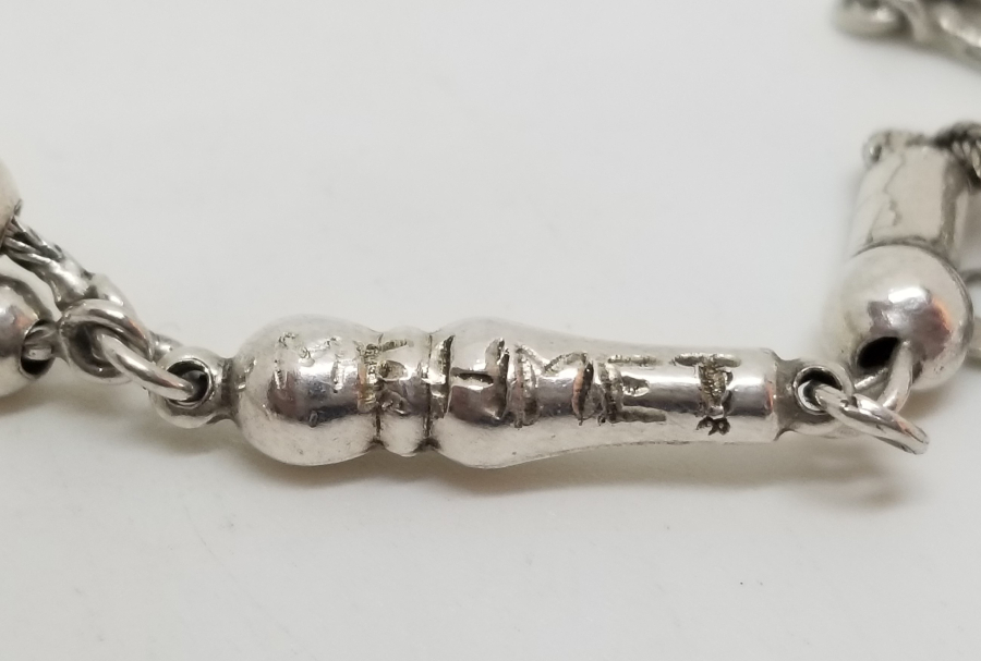 SALLAMASI AY YILDIZLI GÜMÜŞ TESPİH