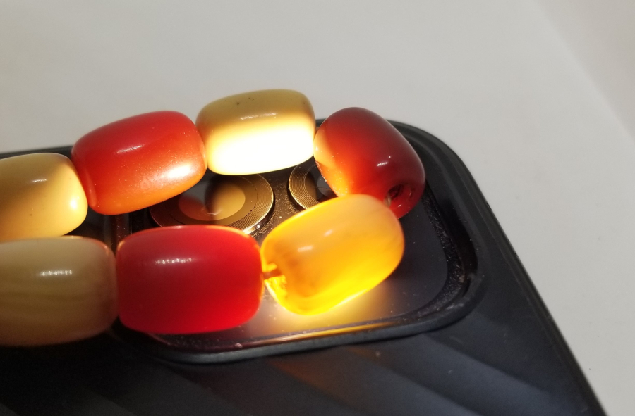 OSMANLI SIKMA VE MİSKEVİ BAĞA HABBELERDEN YAPILMIŞ 33LÜ TESPİH