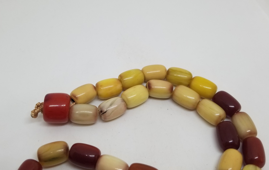 OSMANLI SIKMA VE MİSKEVİ BAĞA HABBELERDEN YAPILMIŞ 33LÜ TESPİH