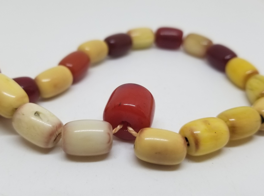 OSMANLI SIKMA VE MİSKEVİ BAĞA HABBELERDEN YAPILMIŞ 33LÜ TESPİH