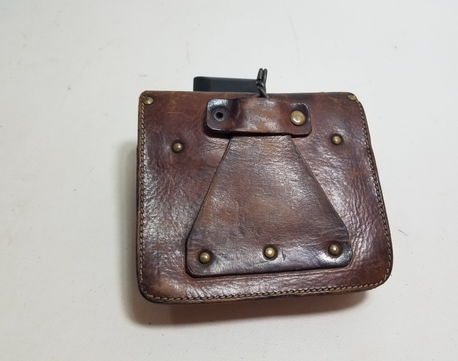 1. DÜNYA SAVAŞI DÖNEMİ OSMANLI DERİ SÜVARİ ULAK ÇANTASI