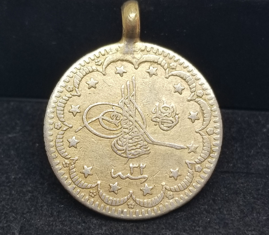 ABÜLHAMİD HAN DÖNEMİ GÜMÜŞ PARADAN YAPILMIŞ KOLYE