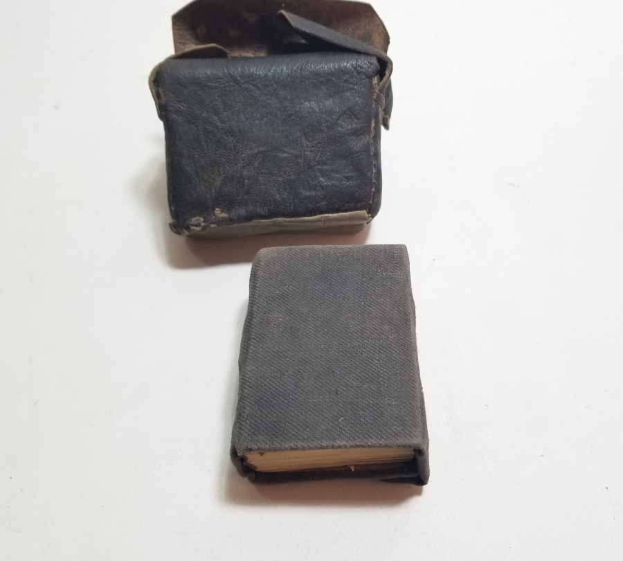 ORİJİNAL DERİ KABINDA OSMANLI DÖNEMİ ASKER ENAM-I ŞERİFİ