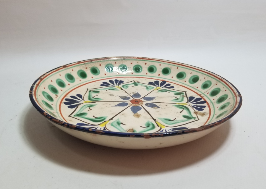 OSMANLI DÖNEMİ NADİR TİPTE KARANFİLLİ İZNİK TABAK