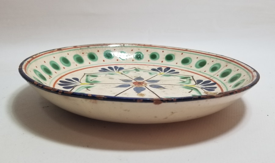 OSMANLI DÖNEMİ NADİR TİPTE KARANFİLLİ İZNİK TABAK