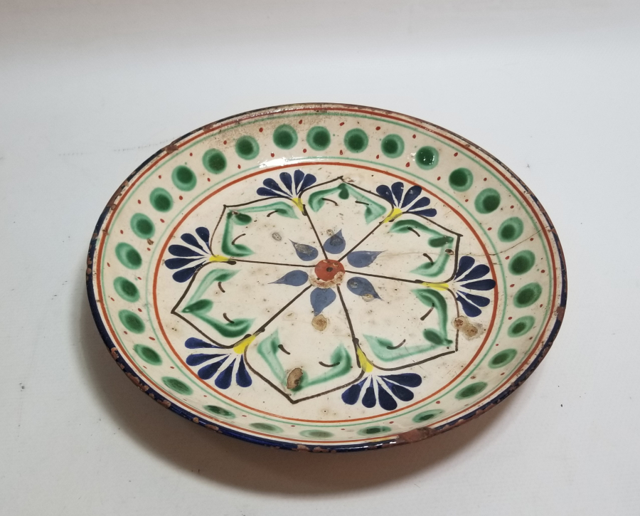 OSMANLI DÖNEMİ NADİR TİPTE KARANFİLLİ İZNİK TABAK