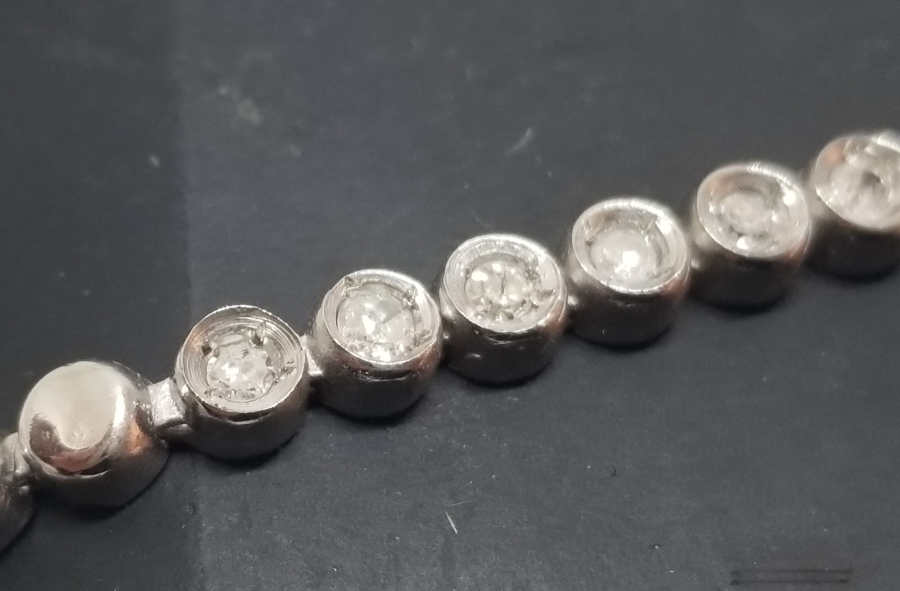 PIRLANTA TAŞLI ÖZEL YAPIM BİLEKLİK