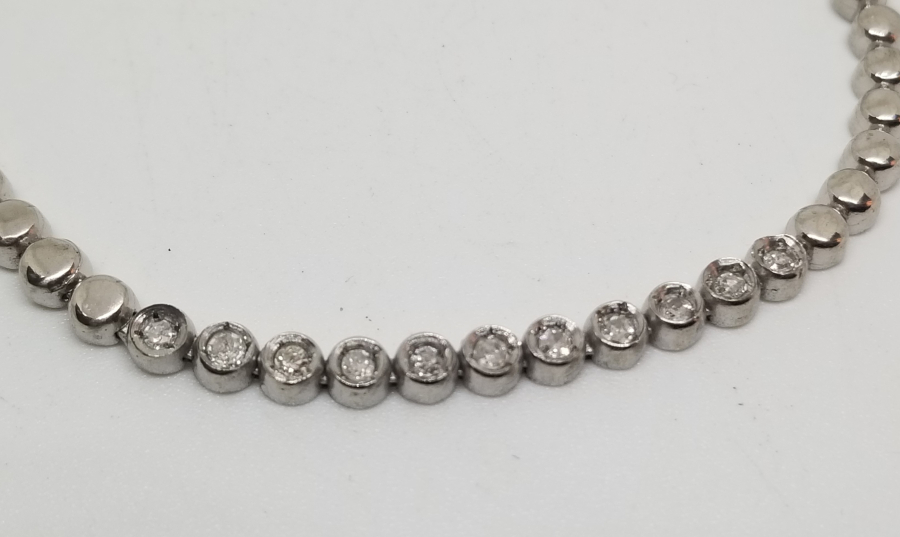 PIRLANTA TAŞLI ÖZEL YAPIM BİLEKLİK