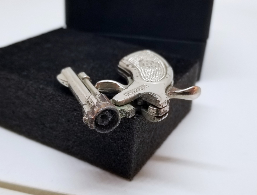 ANTİKA METAL MANTAR TABANCASI