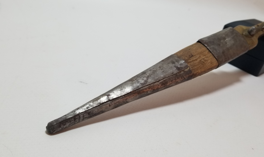 ORİJİNAL KININDA OSMANLI DÖNEMİ BOYNUZ SAPLI AFYON KAMASI