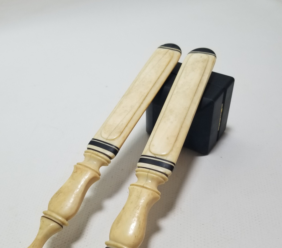 OSMANLI DÖNEMİ FİLDİŞİ SERVİS ÇATAL - KAŞIĞI